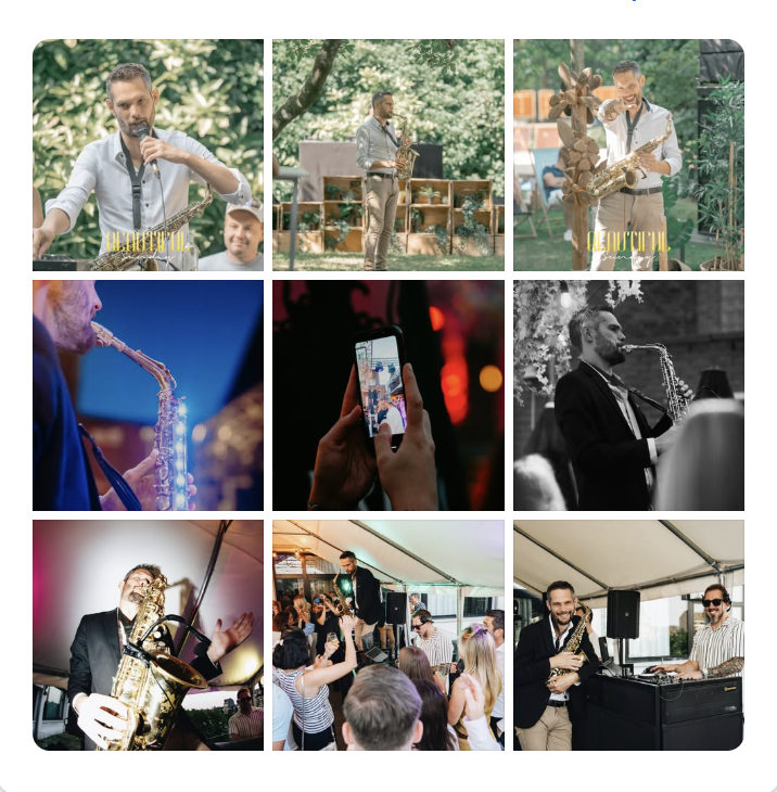 Saxophoniste Jérome Detaille