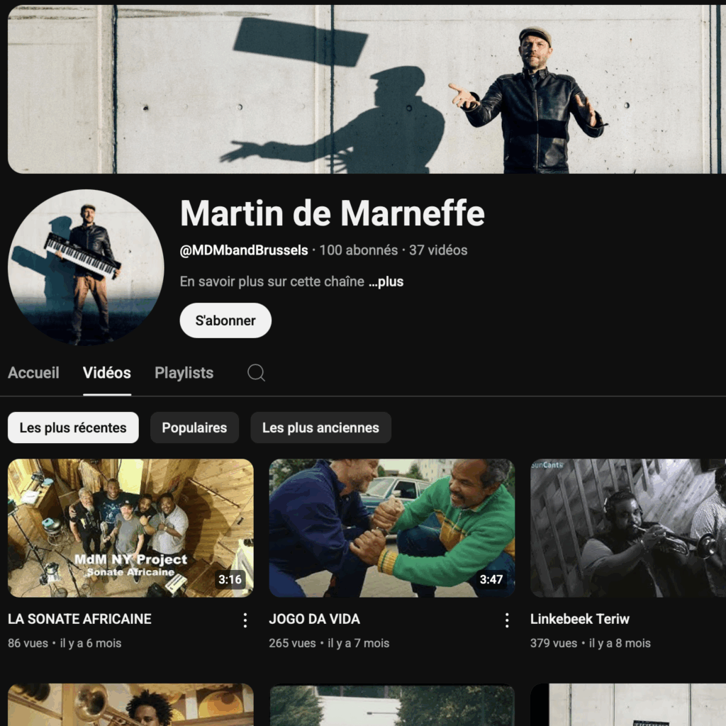 Martin de Marneffe pianiste