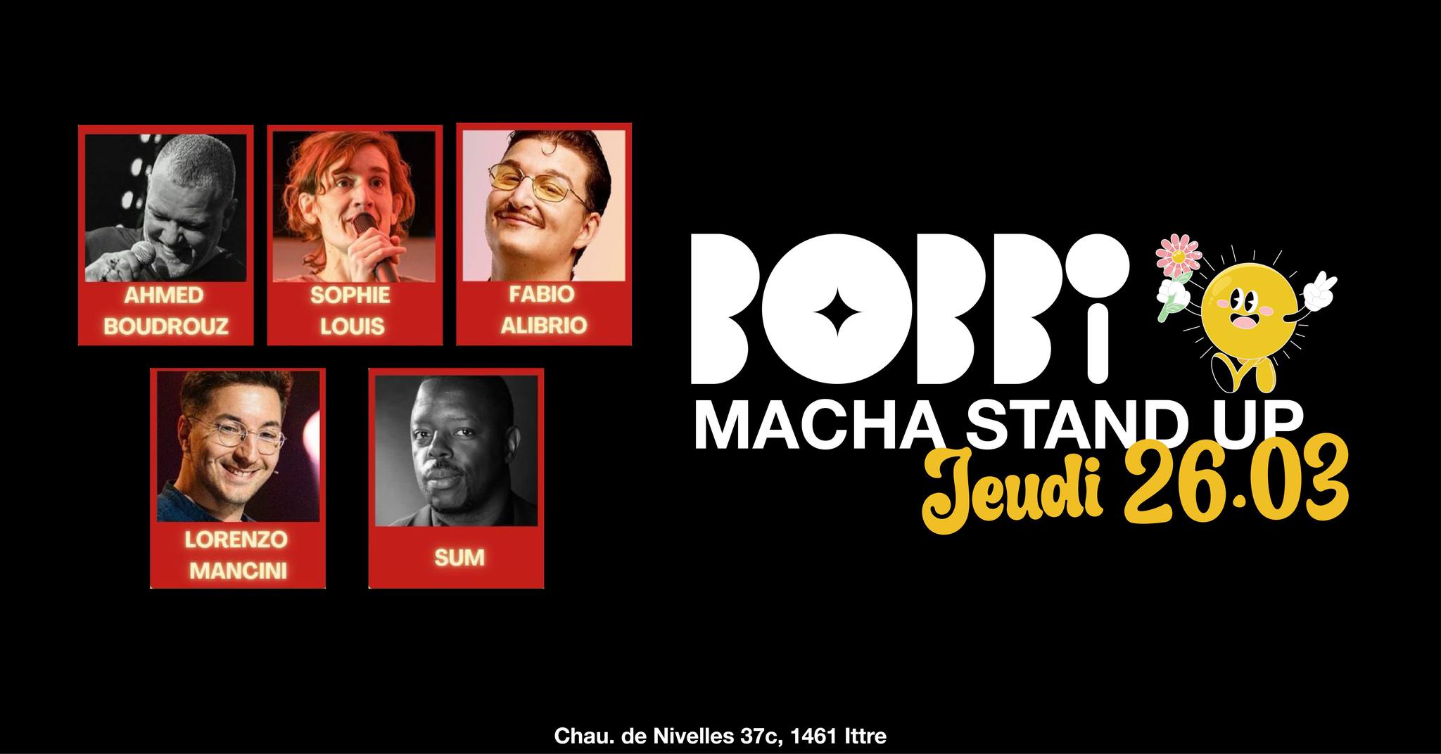 Bobbi x chez Macha Stand-Up