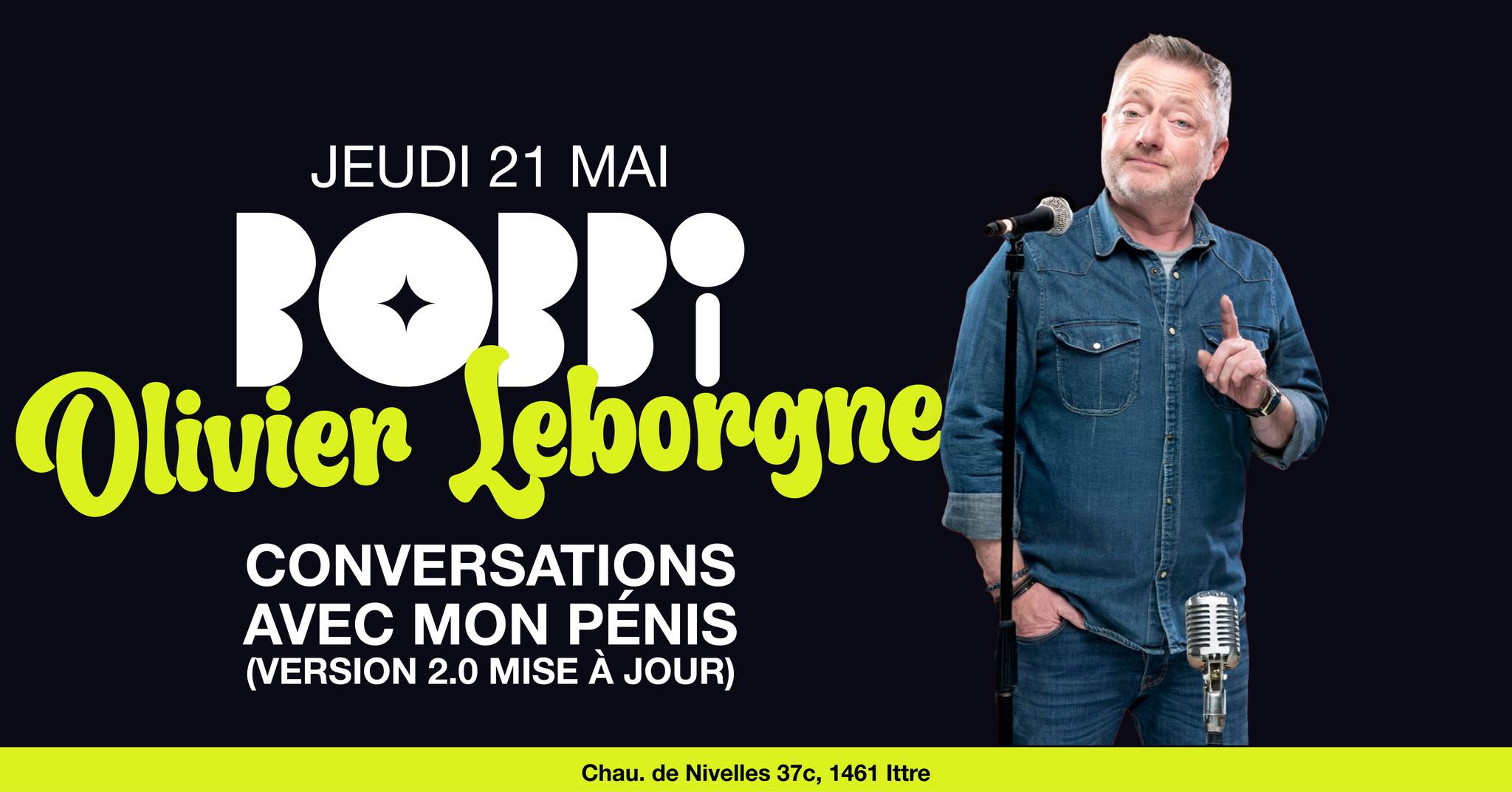 Olivier Leborgne "Conversations avec mon pénis (version 2.0 mise à jour)"