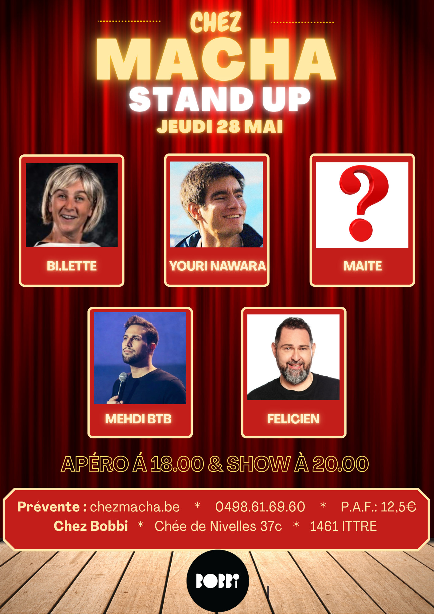 Chez MACHA STAND UP 3