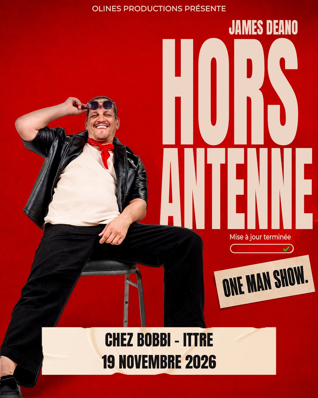 JAMES DEANO "Hors antenne"